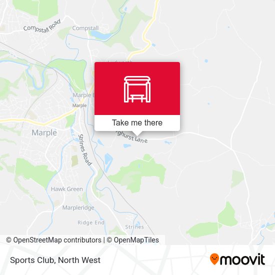 Sports Club map