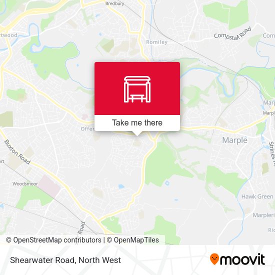Shearwater Road map