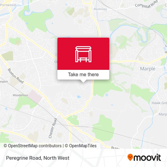 Peregrine Road map