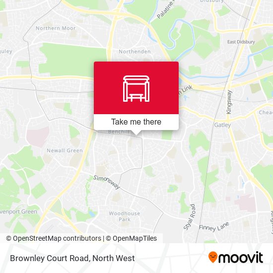 Brownley Court Road map