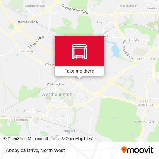 Abbeylea Drive map