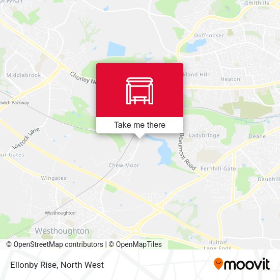 Ellonby Rise map