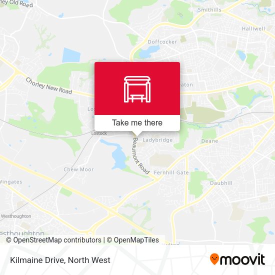 Kilmaine Drive map