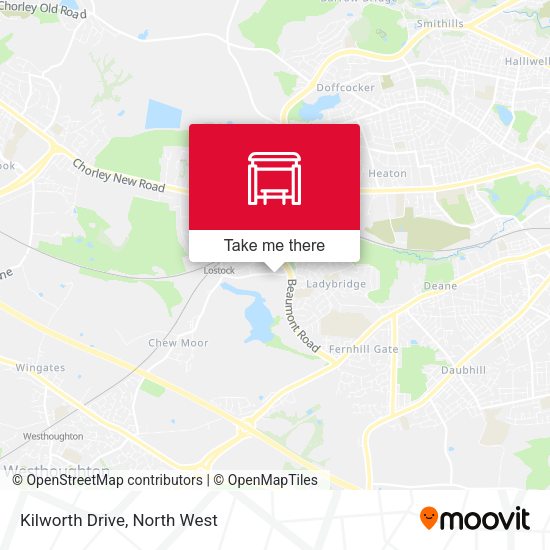 Kilworth Drive map