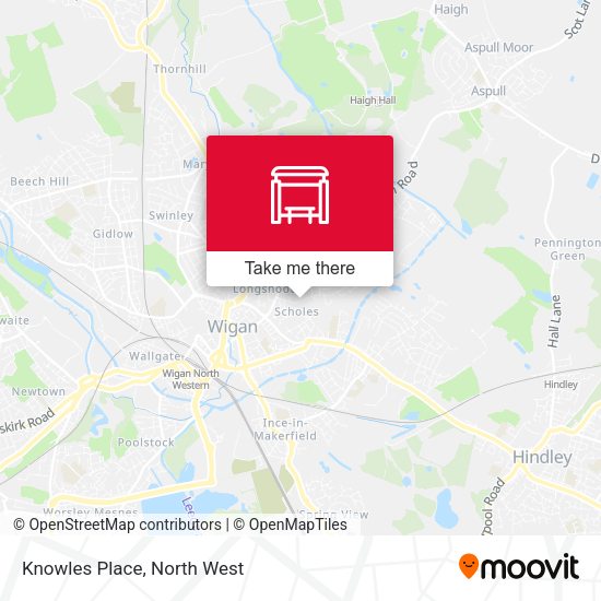 Knowles Place map
