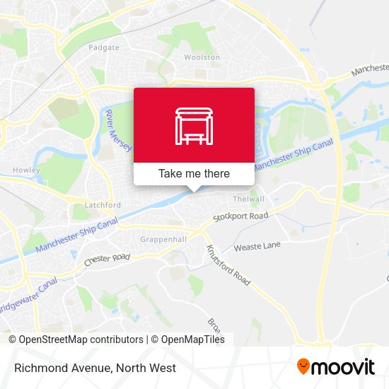 Richmond Avenue map