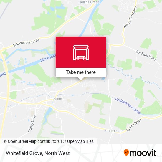 Whitefield Grove map