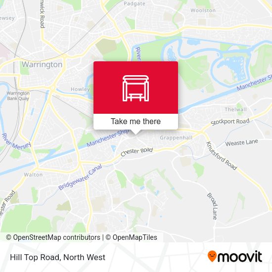 Hill Top Road map