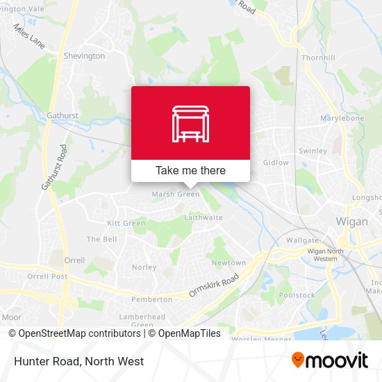 Hunter Road map