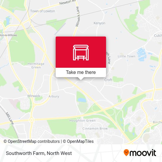 Southworth Farm map