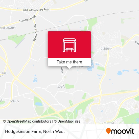 Hodgekinson Farm map