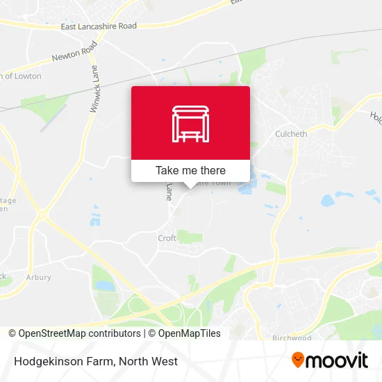 Hodgekinson Farm map