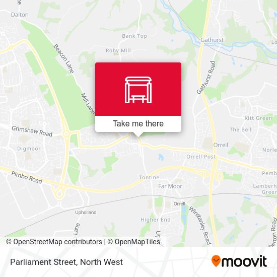 Parliament Street map