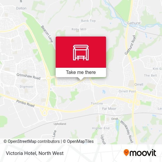Victoria Hotel map