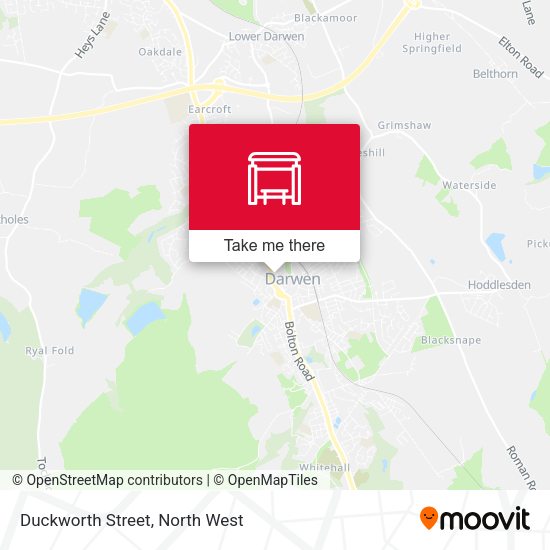 Duckworth Street map