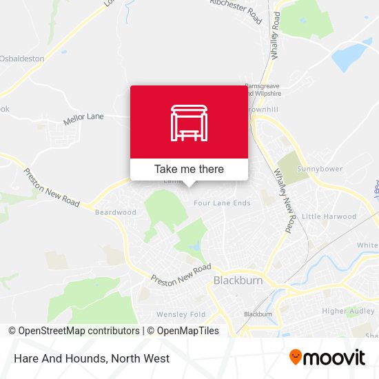 Hare And Hounds map