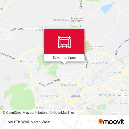 Hole I'Th Wall map