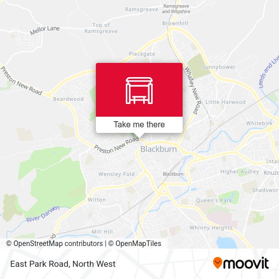 East Park Road map