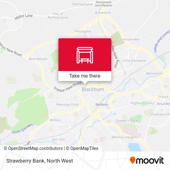 Strawberry Bank map