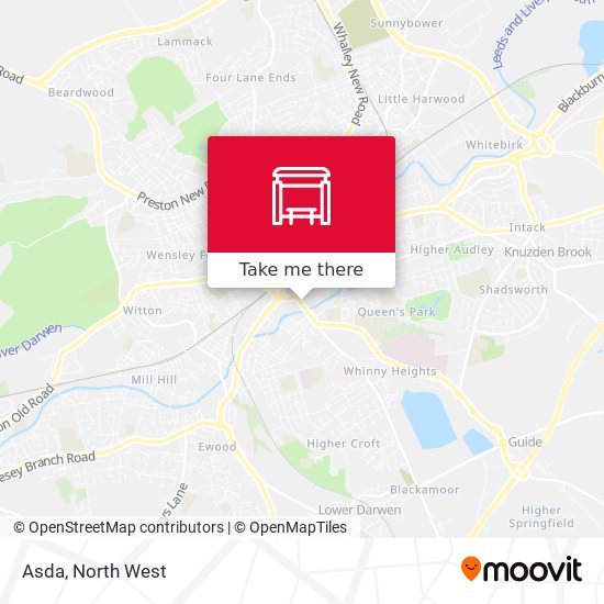 Asda map