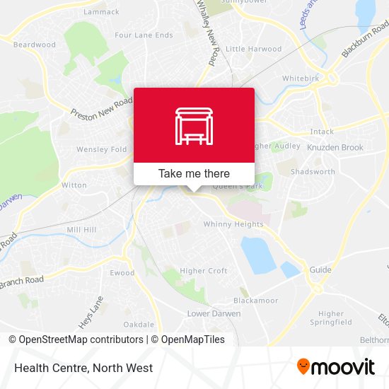 Health Centre map