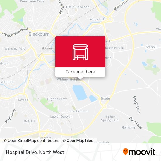Hospital Drive map