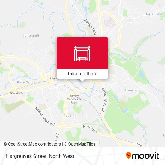 Hargreaves Street map