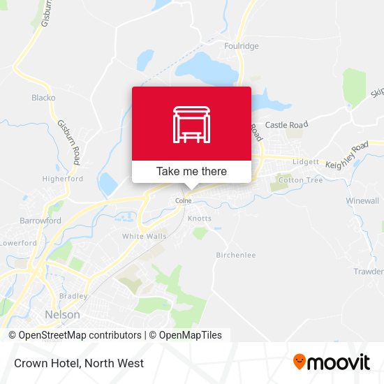 Crown Hotel map