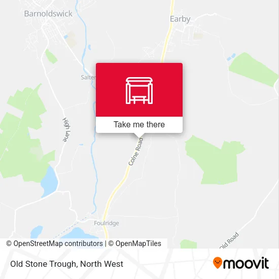 Old Stone Trough map