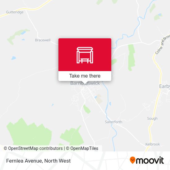 Fernlea Avenue map