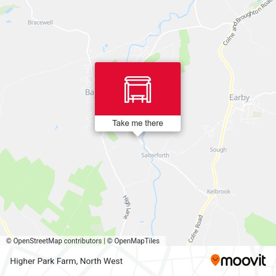 Higher Park Farm map