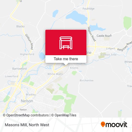 Masons Mill map