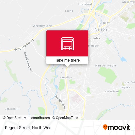 Regent Street map