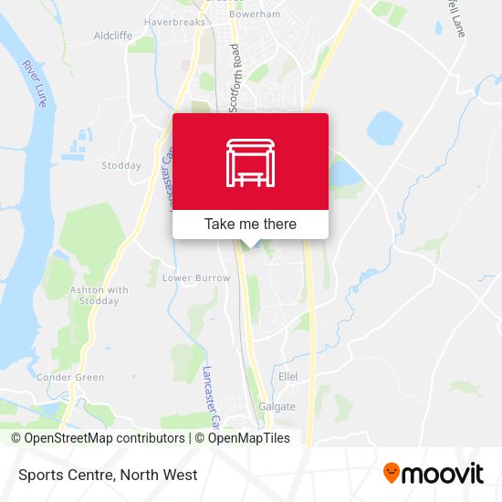 Sports Centre map