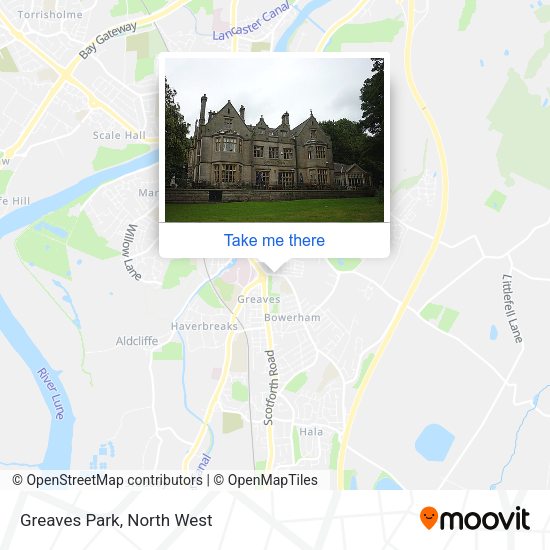 Greaves Park map