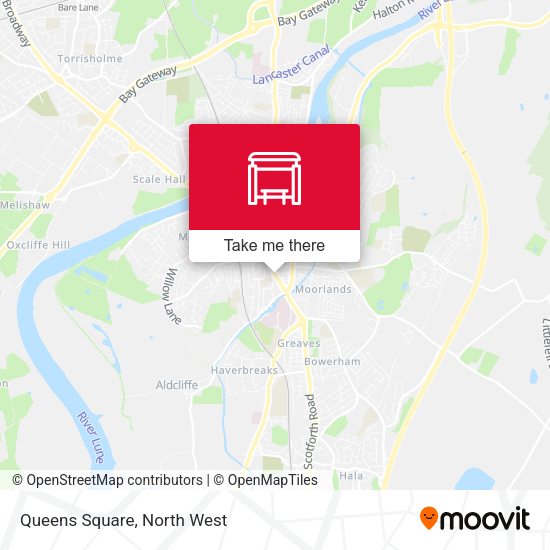 Queens Square map