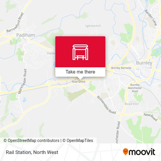 Rail Station map