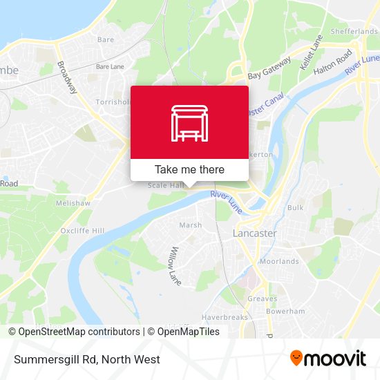 Summersgill Rd map