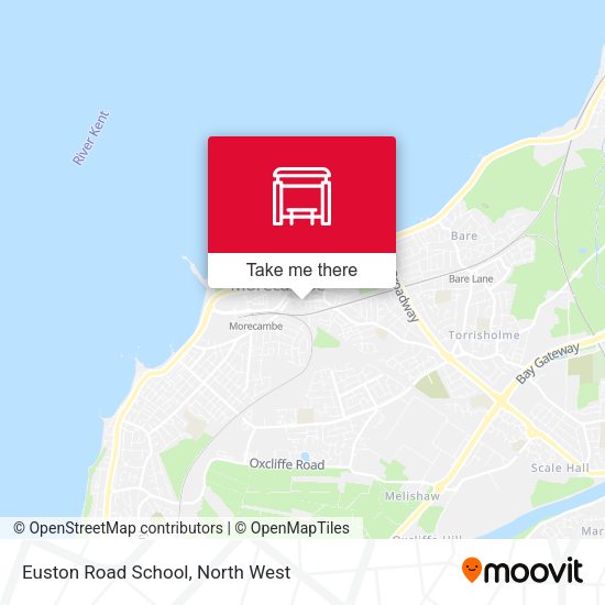 Euston Road School map