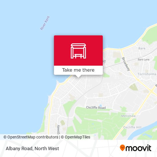 Albany Road map