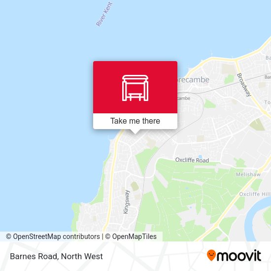 Barnes Road map