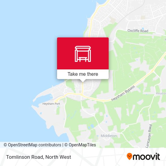 Tomlinson Road map
