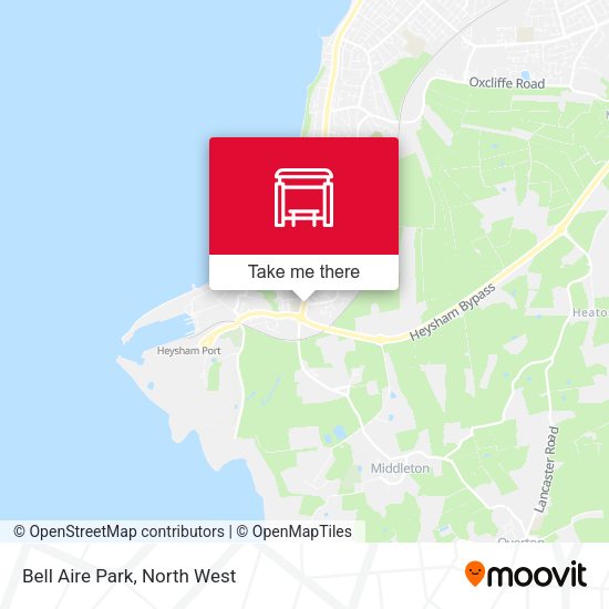 Bell Aire Park map