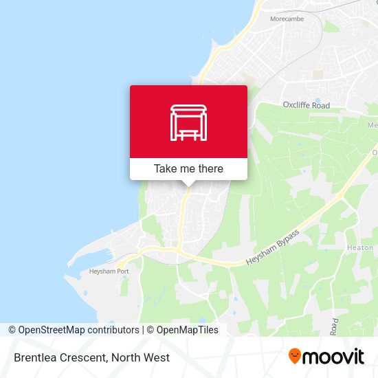 Brentlea Crescent map