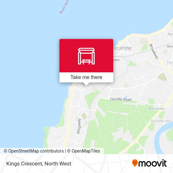 Kings Crescent map