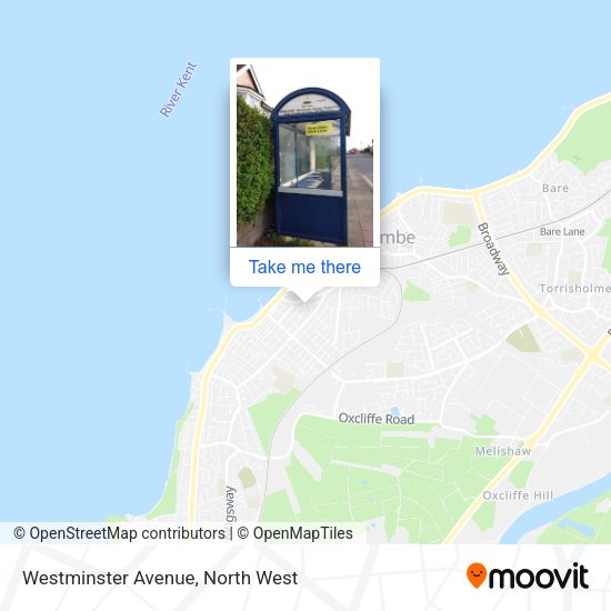 Westminster Avenue map