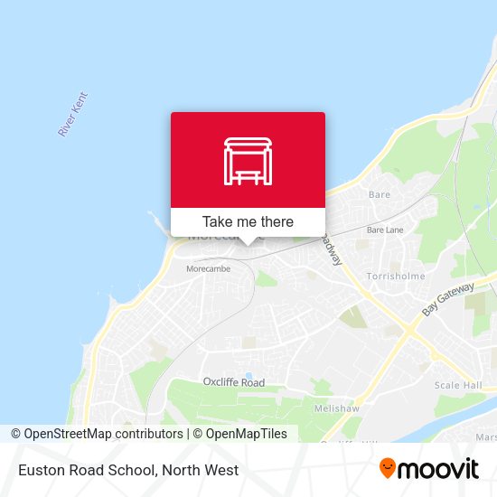 Euston Road School map