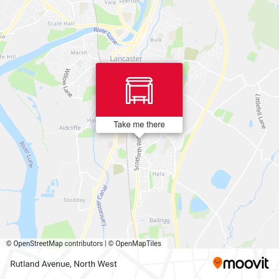 Rutland Avenue map