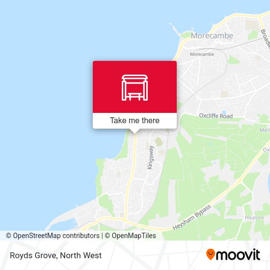 Royds Grove map