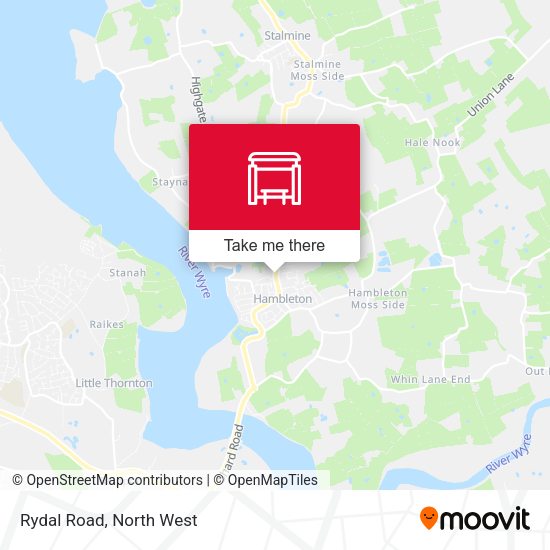 Rydal Road map